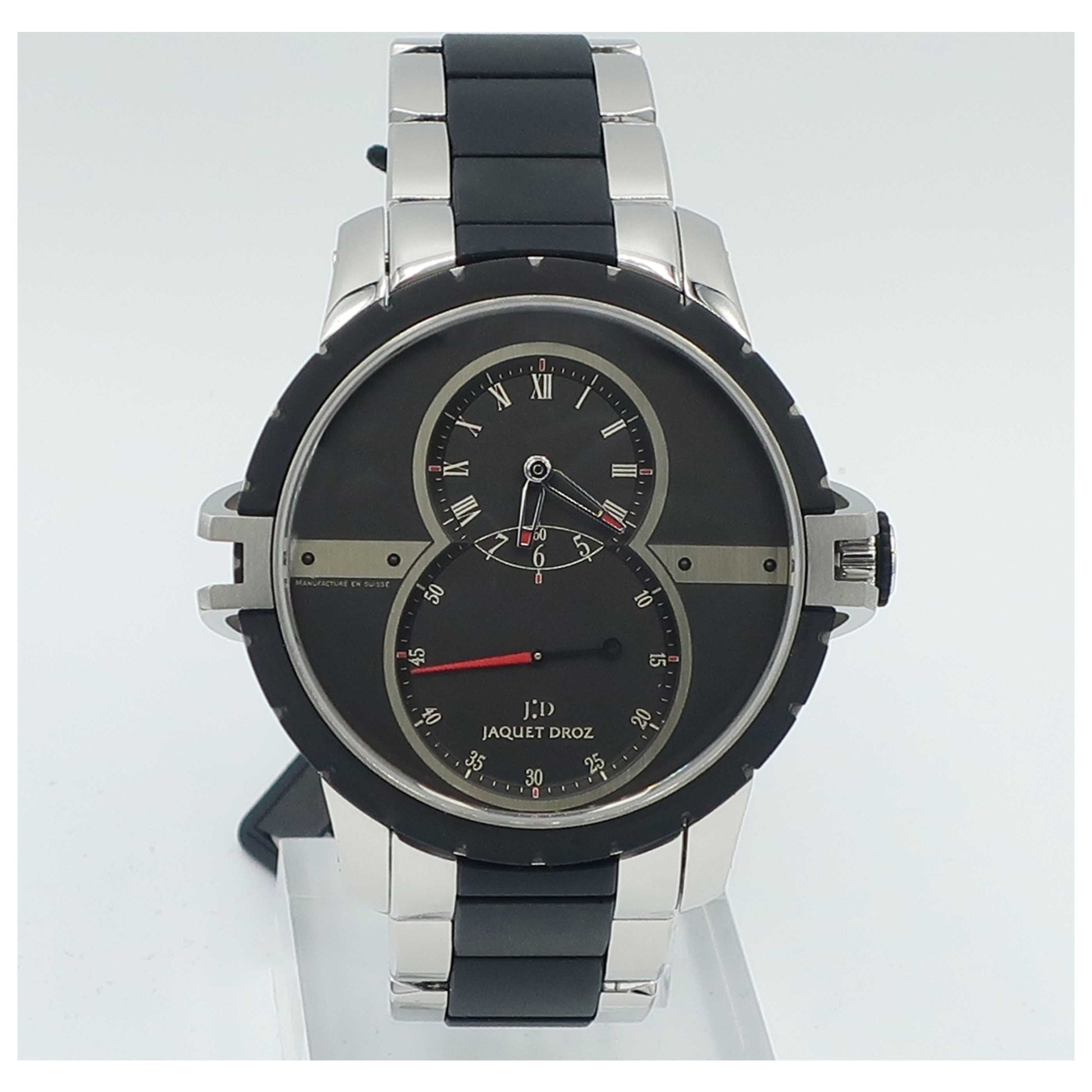 Front view of Jaquet Droz Grande Seconde SW Men's Automatic Watch J029030140-SD