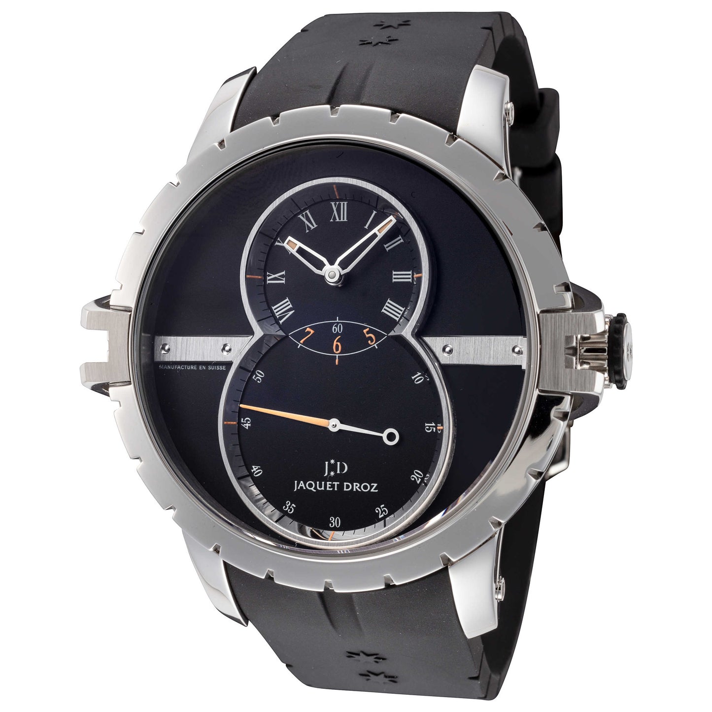 Front view of Jaquet Droz Grande Seconde SW Men's Automatic Watch J029030409