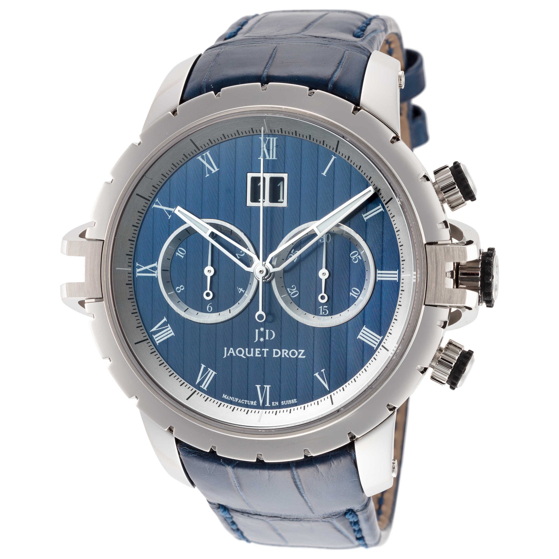 Front view of Jaquet Droz Grande Seconde SW Men's Automatic Watch J029530201