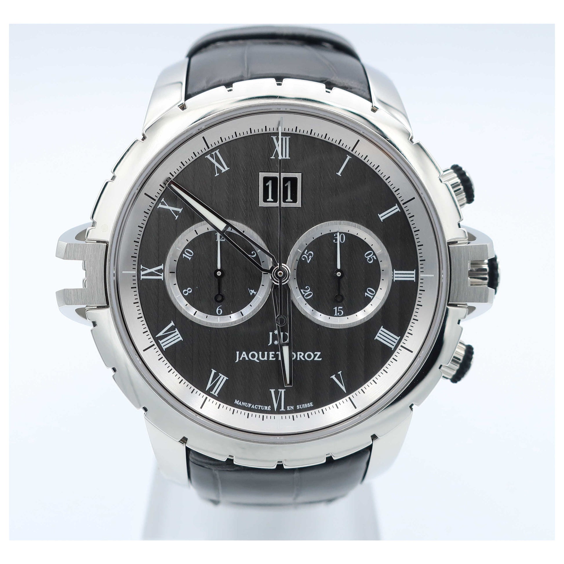 Front view of Jaquet Droz Grande Seconde SW Men's Automatic Watch J029530202-SD