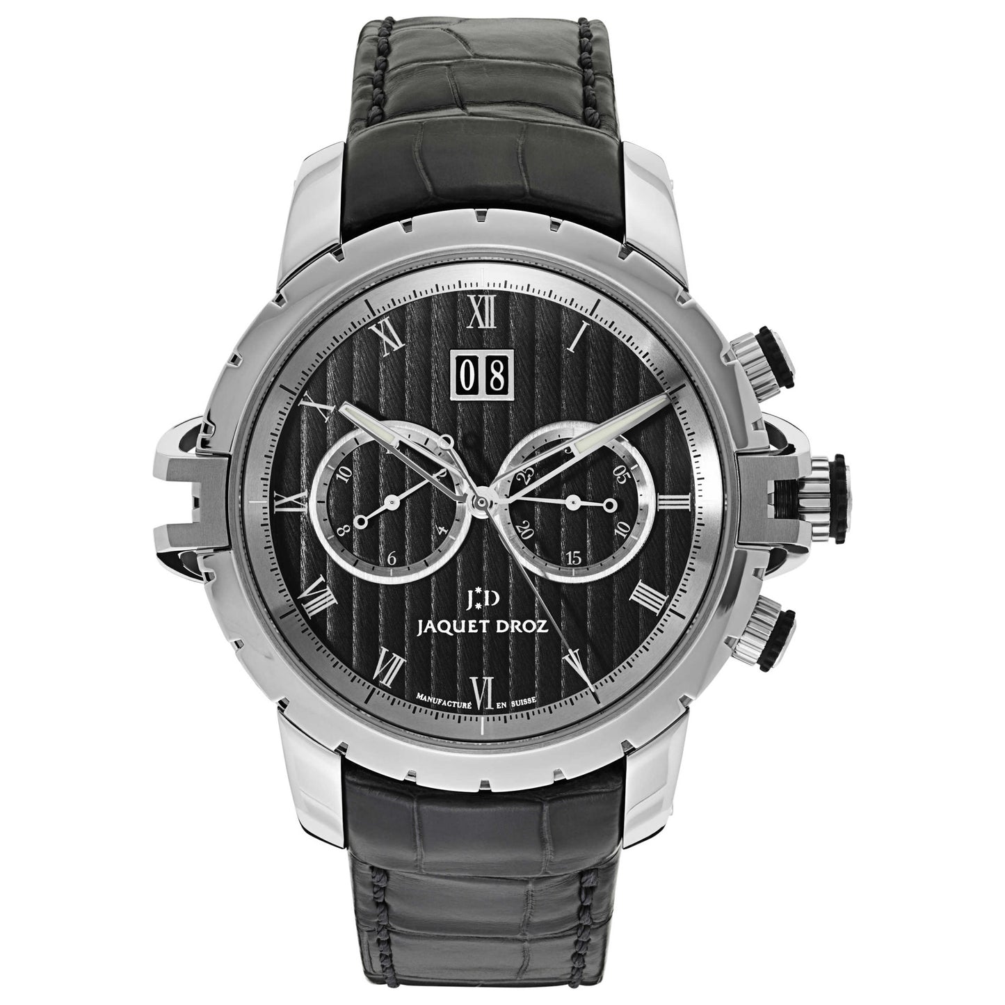 Front view of Jaquet Droz Grande Seconde SW Men's Automatic Watch J029530202