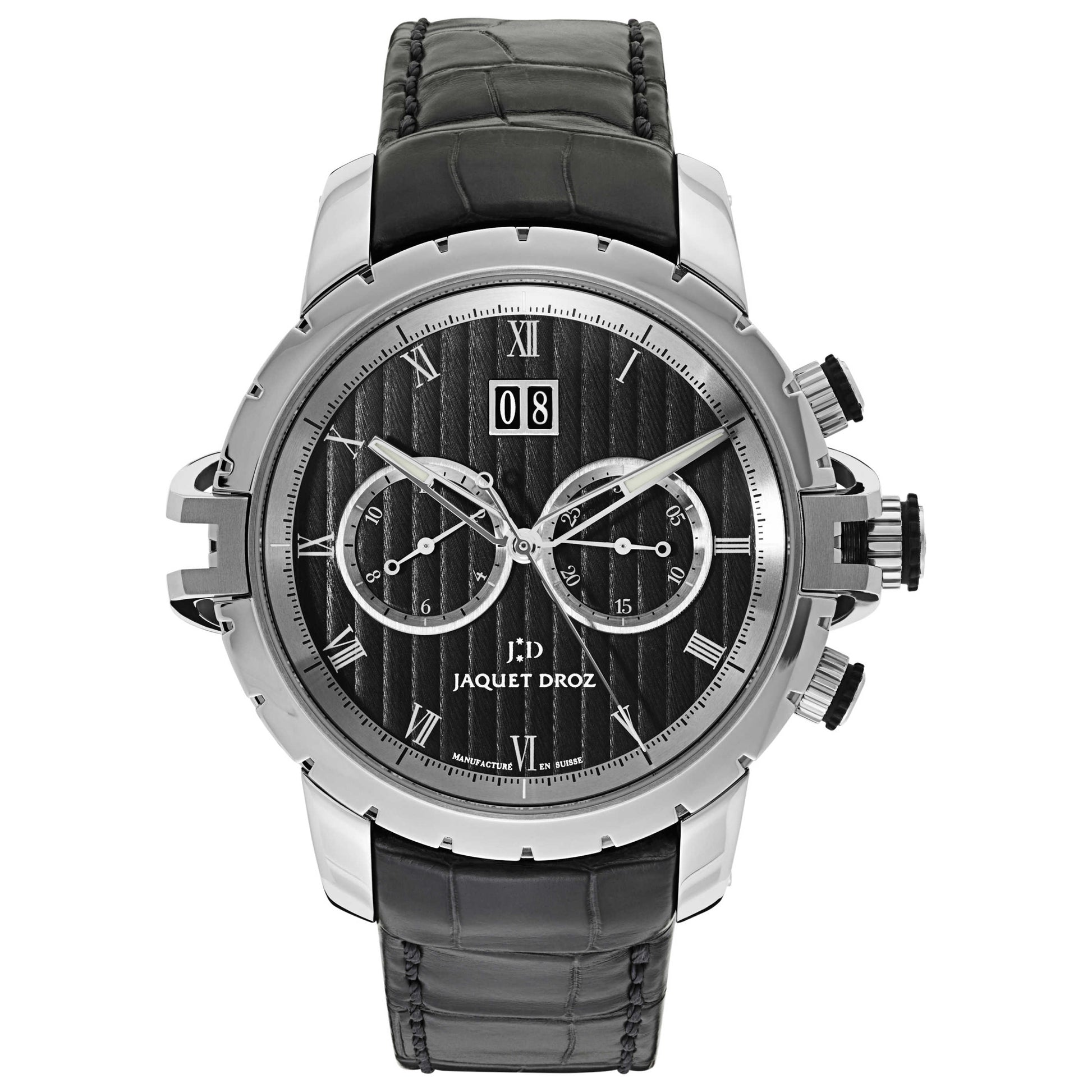Front view of Jaquet Droz Grande Seconde SW Men's Automatic Watch J029530202