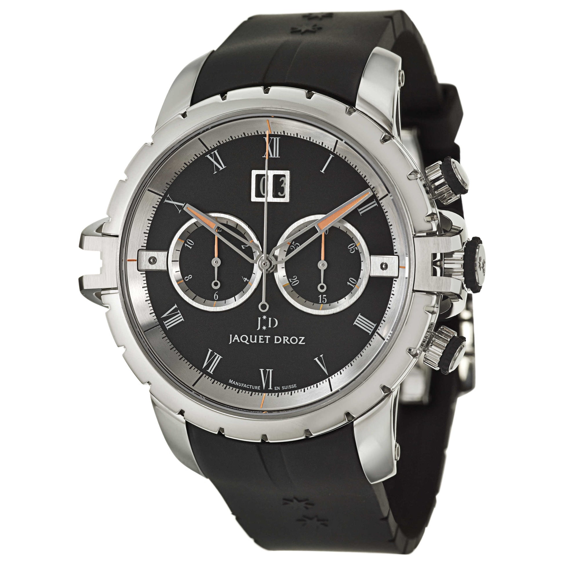 Front view of Jaquet Droz Grande Seconde SW Men's Automatic Watch J029530409