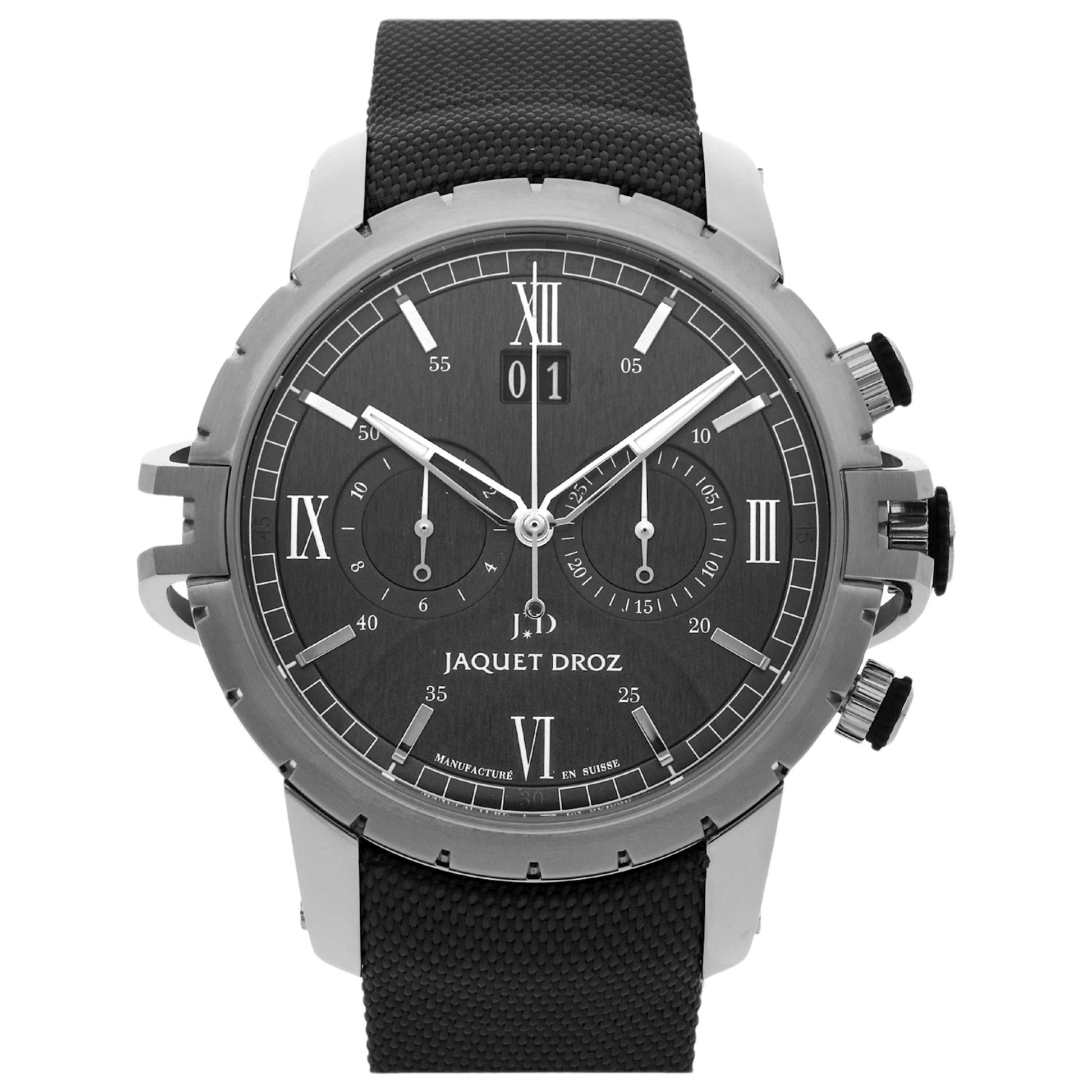 Front view of Jaquet Droz SW Men's Automatic Watch J029530541