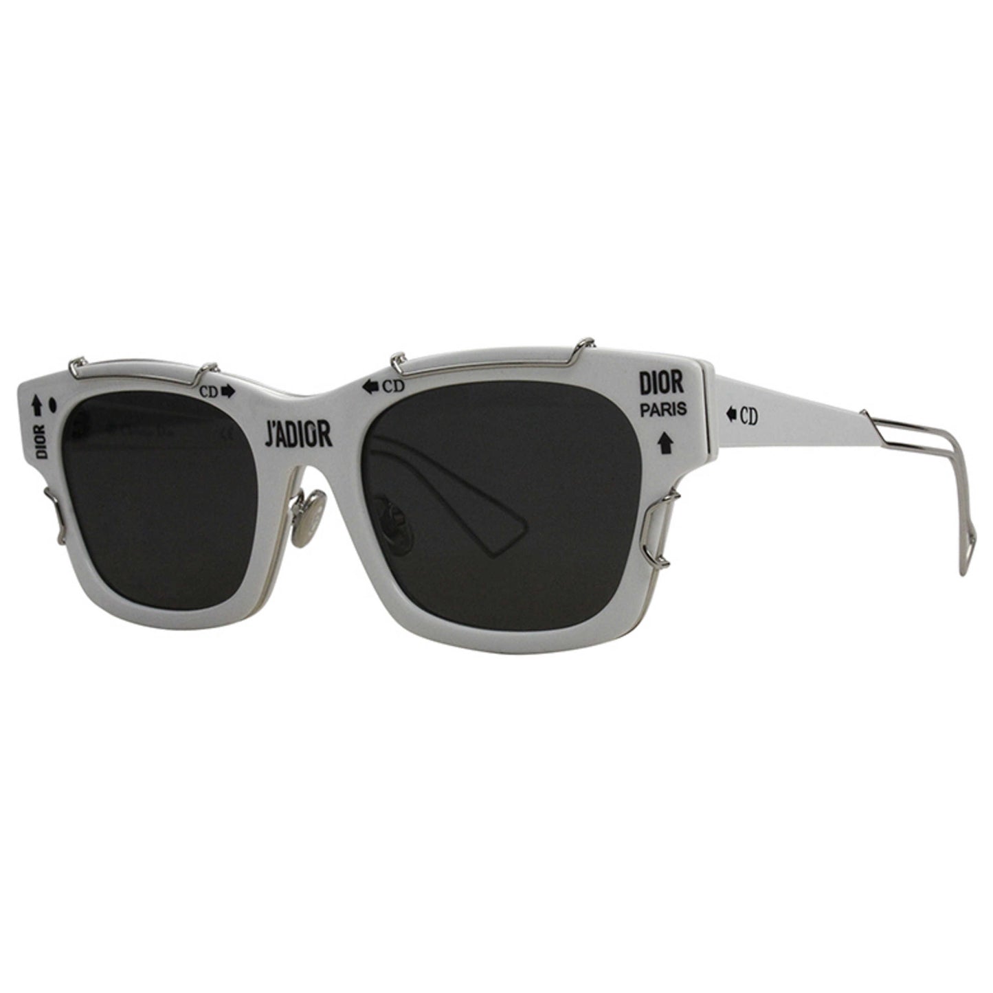 Front view of Christian Dior Fashion Women's Sunglasses JADIOR-0BK-2K