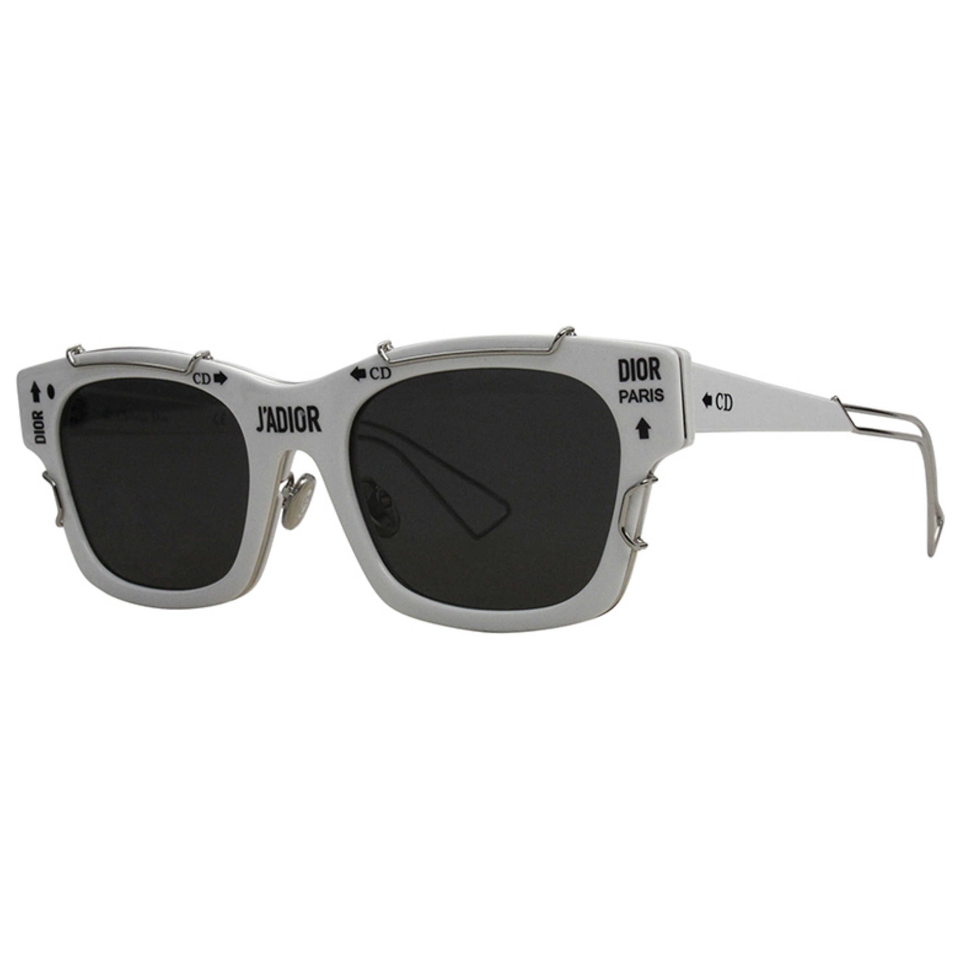 Front view of Christian Dior Fashion Women's Sunglasses JADIOR-0BK-2K