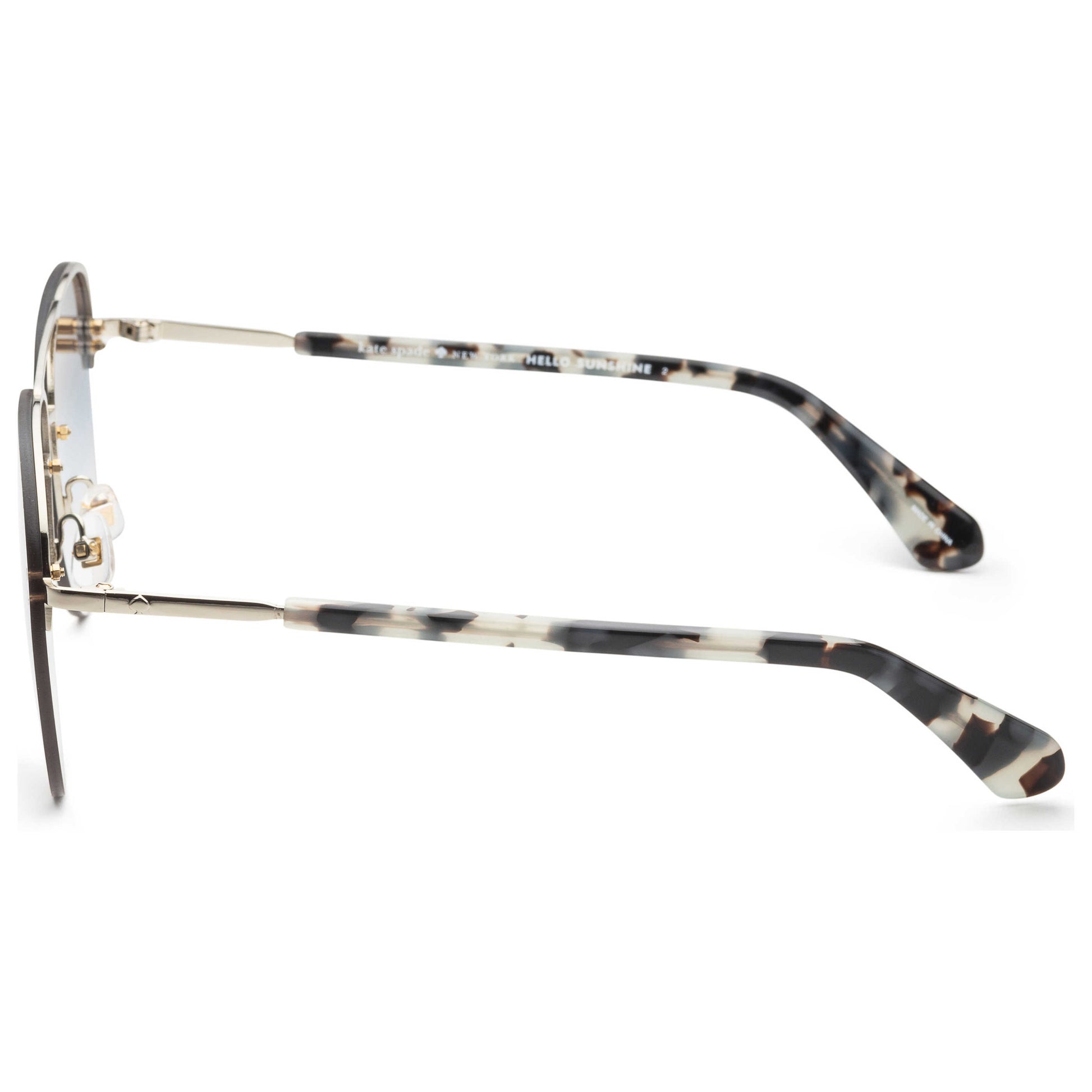Left view of Kate Spade Jakayla Women's Sunglasses JAKAYLAS-0JBW-98
