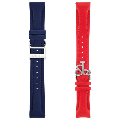 Jacob & Co. Five Time Zone Men's Swiss Quartz (Battery-Powered) Watch JC-11 - Image #8