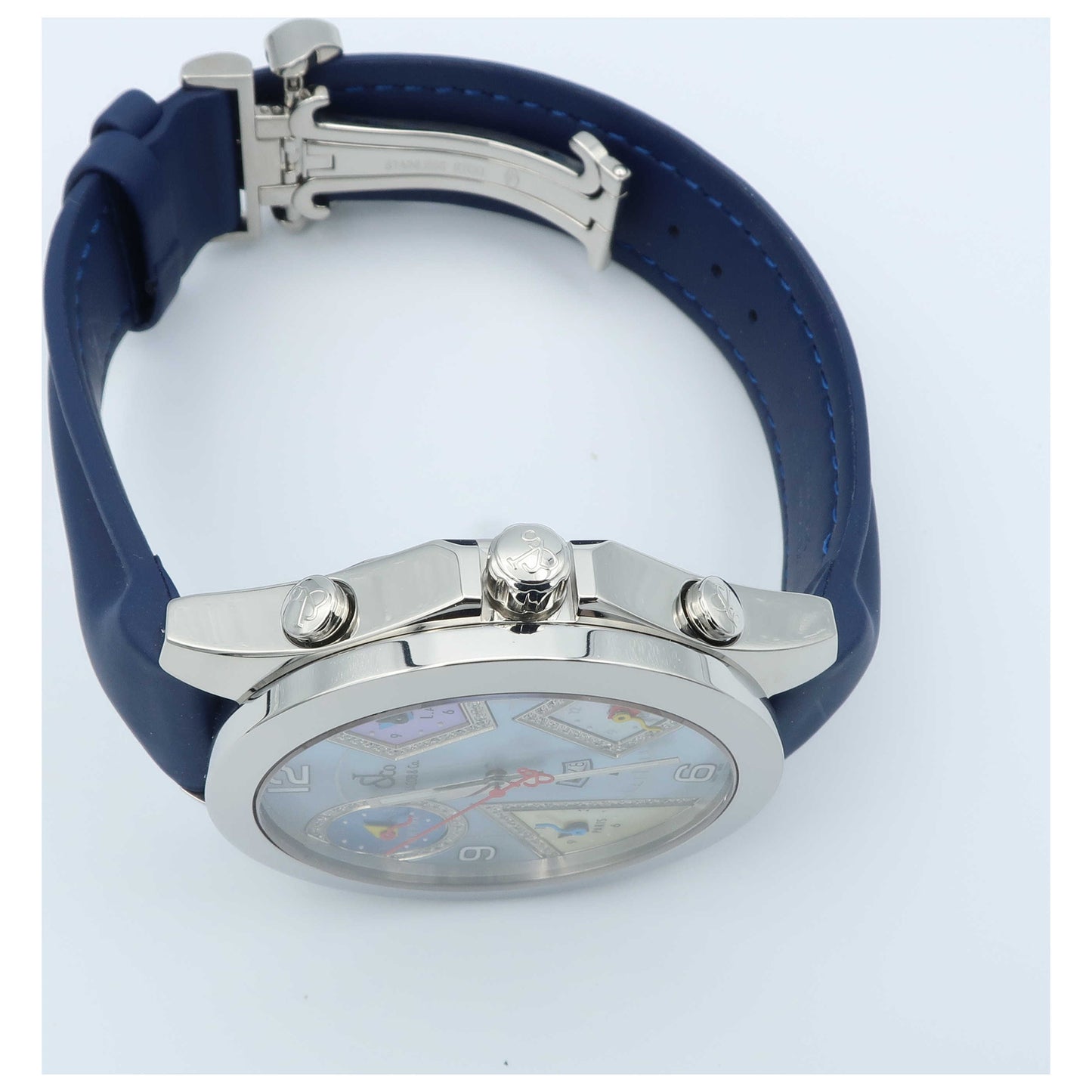 Jacob & Co. Five Time Zone Men's Swiss Quartz (Battery-Powered) Watch JC-23DA-SD2 - Image #8