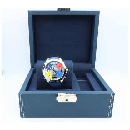 Jacob & Co. Five Time Zone Men's Swiss Quartz (Battery-Powered) Watch JC-8-SD2 - Image #6