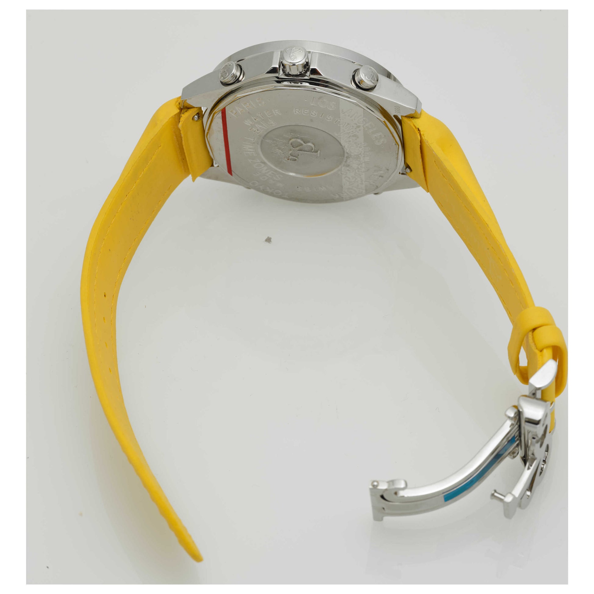 Jacob & Co. Five Time Zone Men's Swiss Quartz (Battery-Powered) Watch JC-80-SDV - Image #7