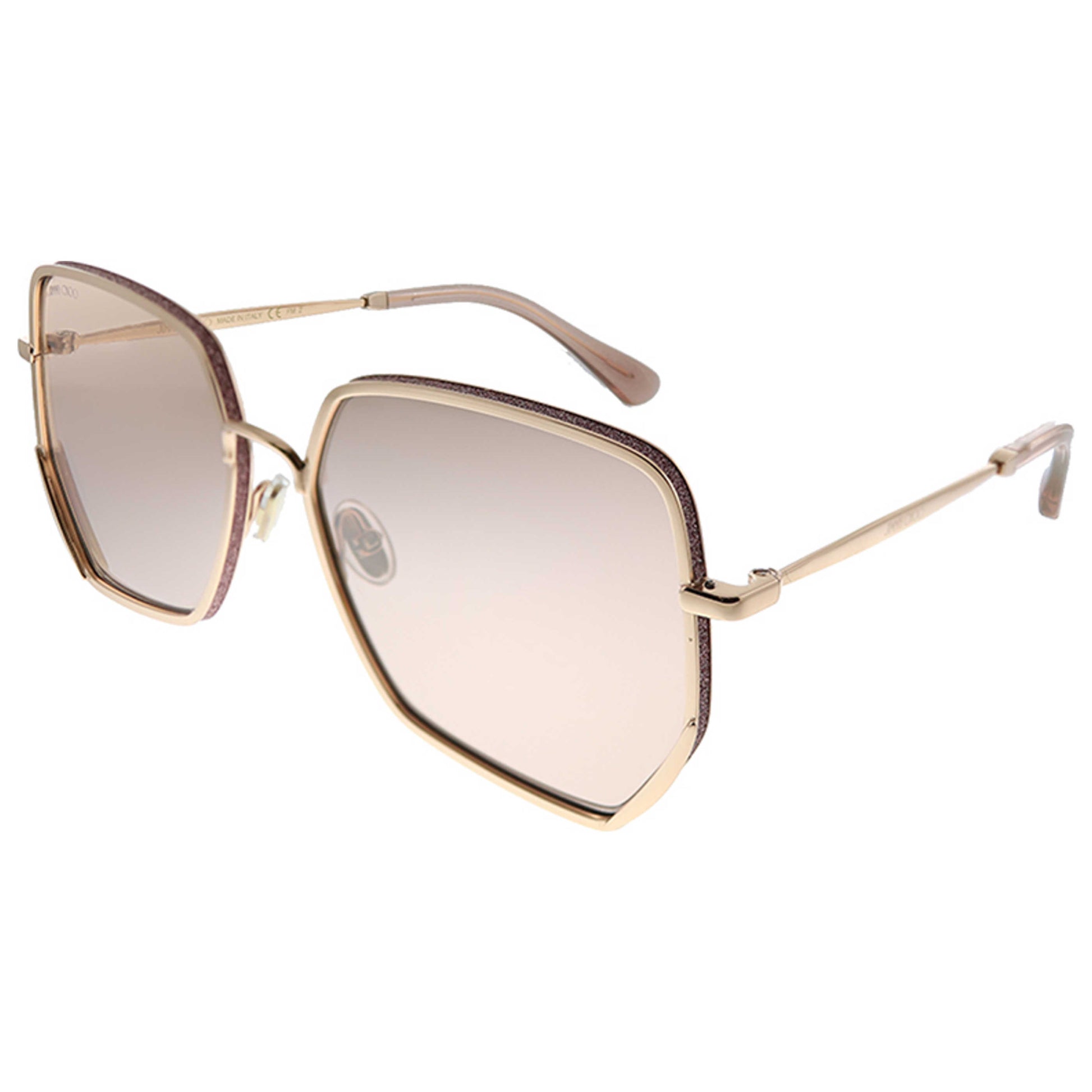 Front view of Jimmy Choo Aline Women's Sunglasses JC-ALINE-S-EYR-2S