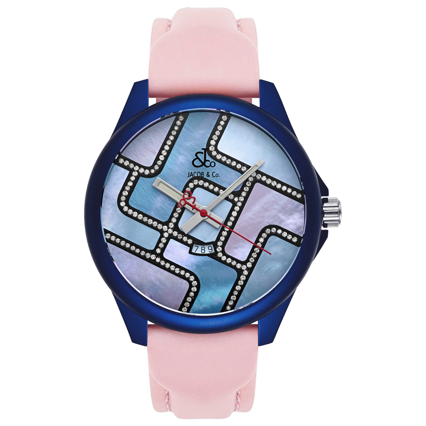 Jacob & Co. One Time Zone Men's Swiss Quartz (Battery-Powered) Watch JC-TZ12 - Image #5