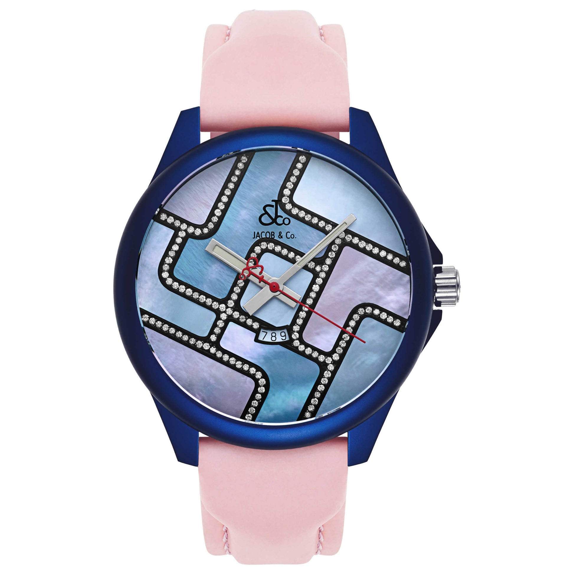 Jacob & Co. One Time Zone Men's Swiss Quartz (Battery-Powered) Watch JC-TZ12 - Image #5
