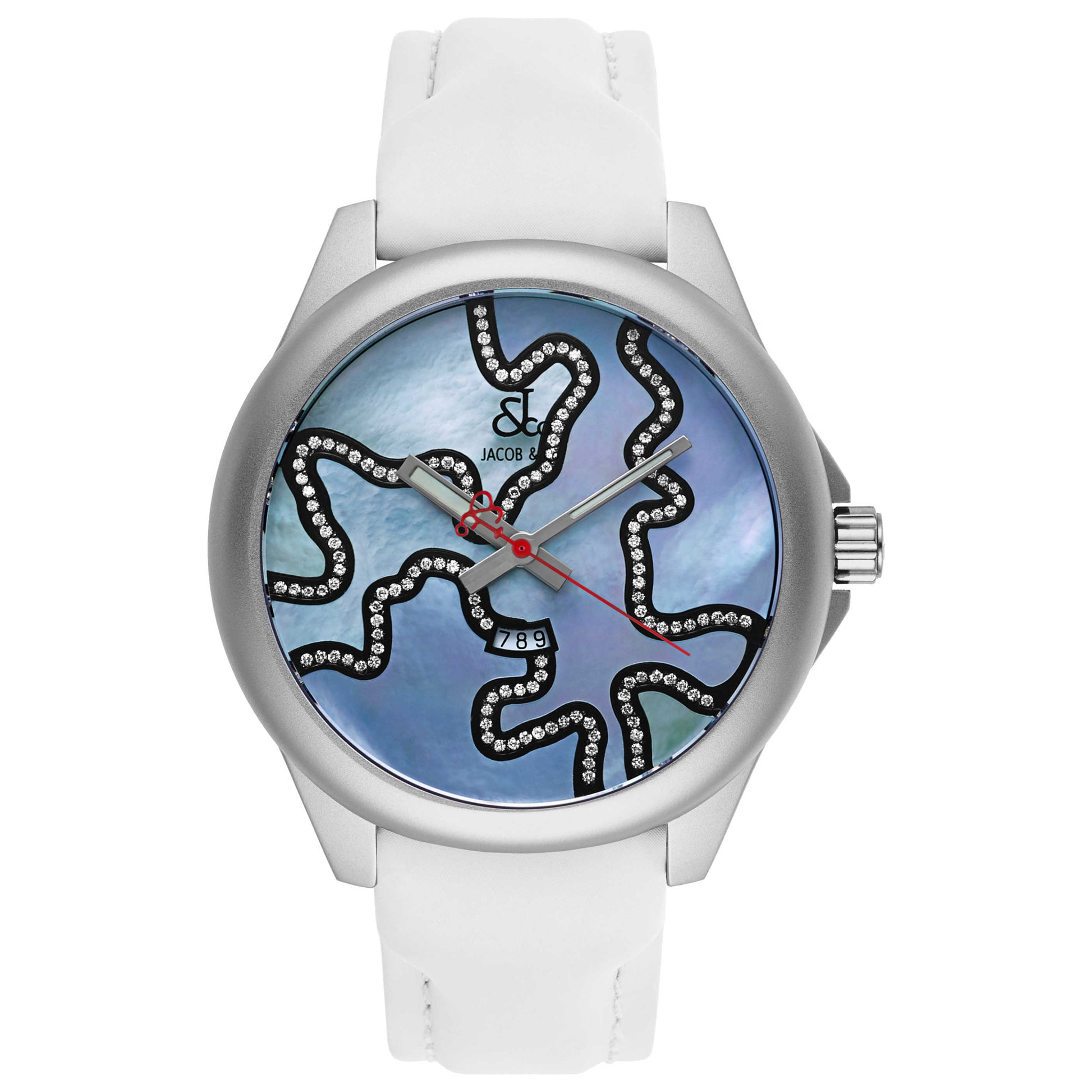 Jacob & Co. One Time Zone Unisex Swiss Quartz (Battery-Powered) Watch JC-TZ13 - Image #5