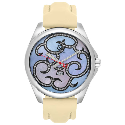 Front view of Jacob & Co. One Time Zone Unisex Swiss Quartz (Battery-Powered) Watch JC-TZ22