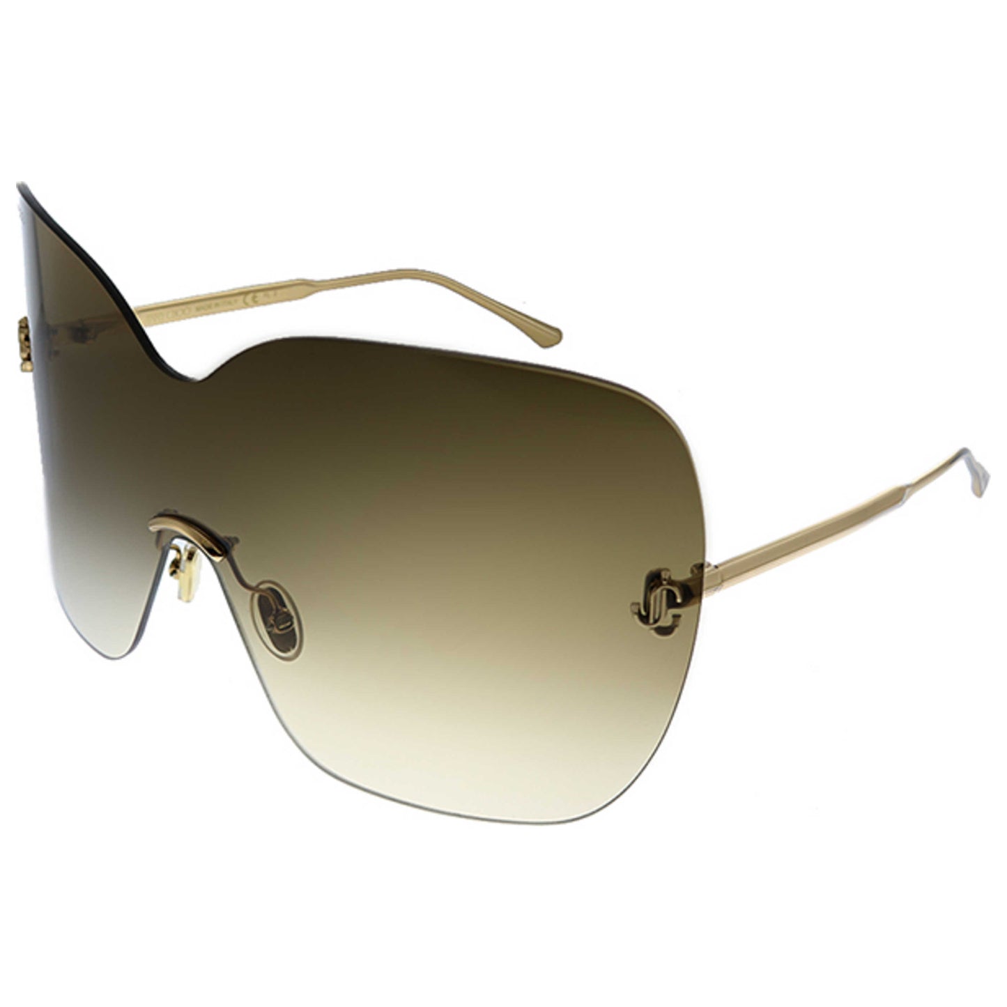 Front view of Jimmy Choo Zelma Women's Sunglasses JC-ZELMA-S-J5G-HA