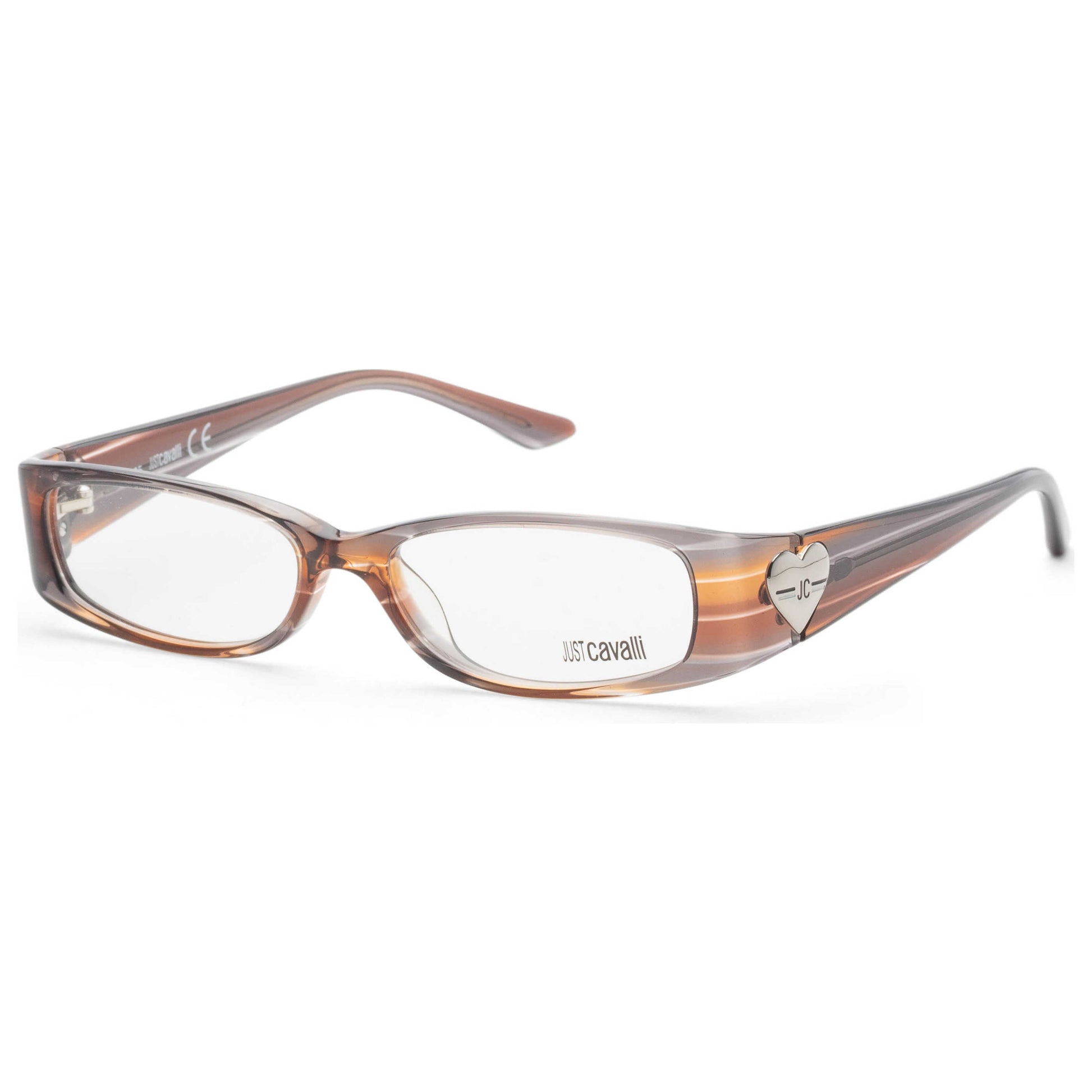 Front view of Just Cavalli Women's Opticals JC0289-BRWNGREYY
