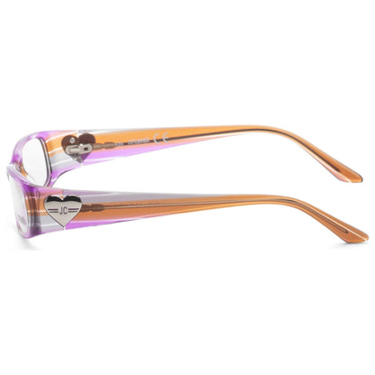 Left view of Just Cavalli Women's Opticals JC0289PURPL