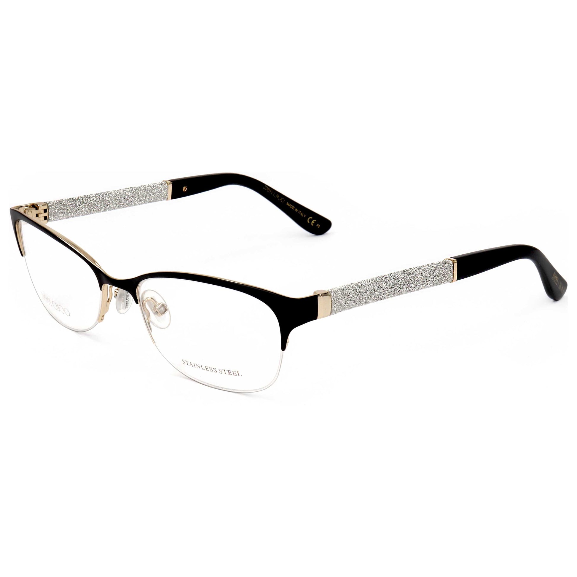 Front view of Jimmy Choo Women's Opticals JC106-F2T-52
