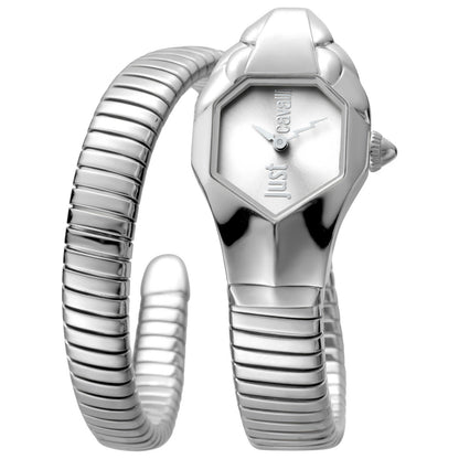 Front view of Just Cavalli Snake Women's Quartz Watch JC1L001M0015