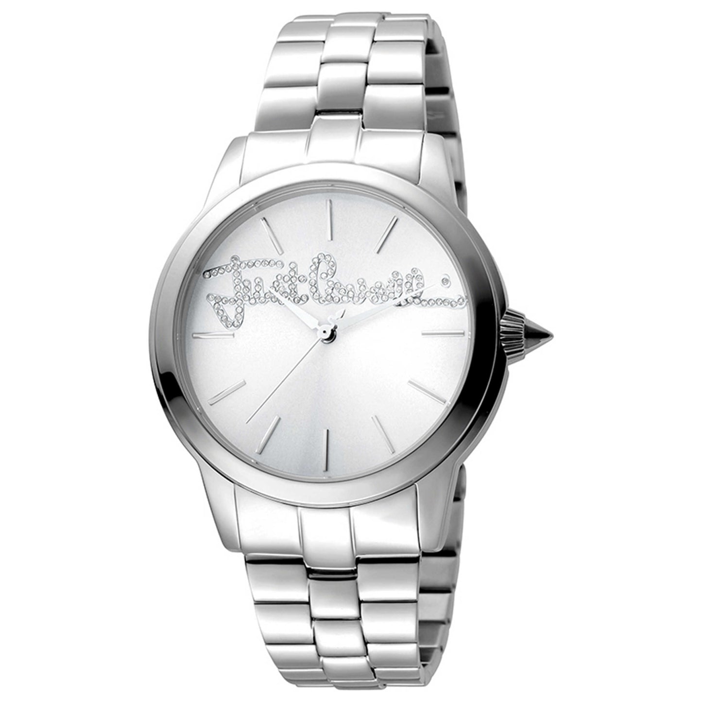 Front view of Just Cavalli Logo Mohair Women's Quartz Watch JC1L006M0055