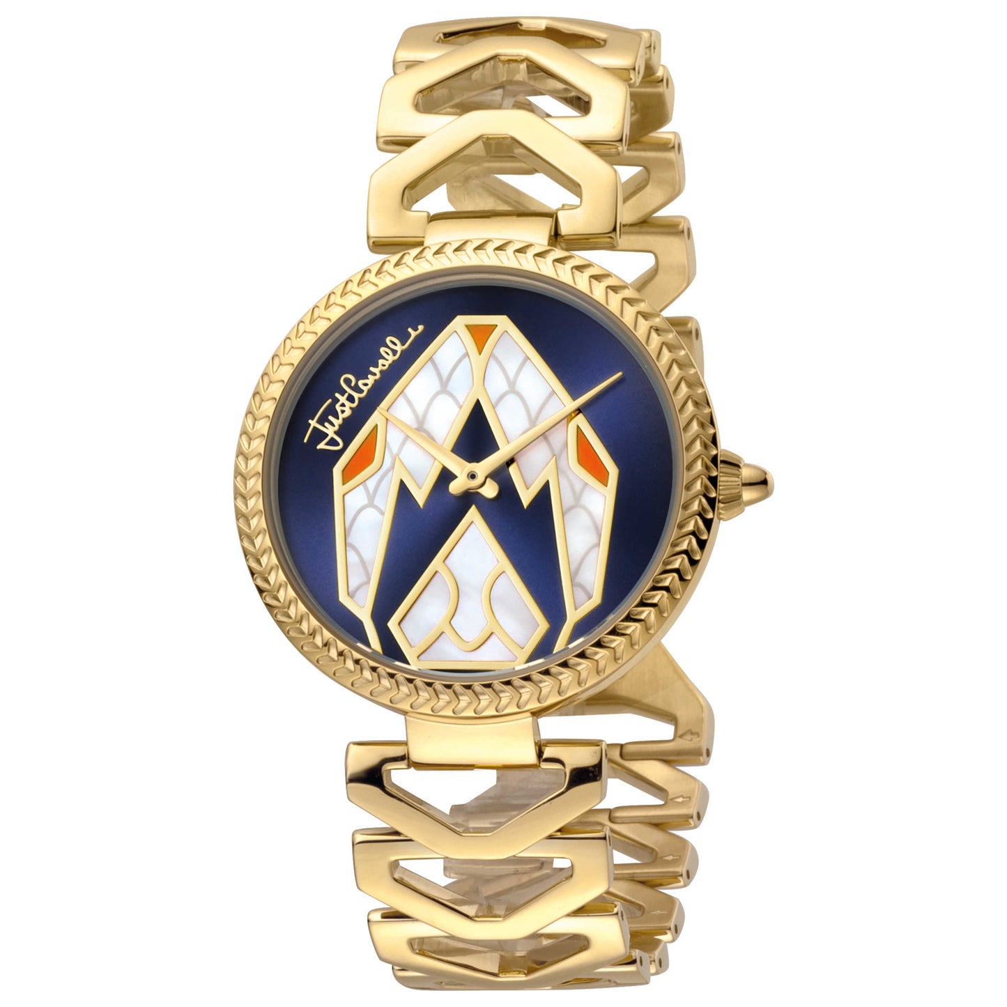 Front view of Just Cavalli Magnifica Women's Quartz Watch JC1L045M0075