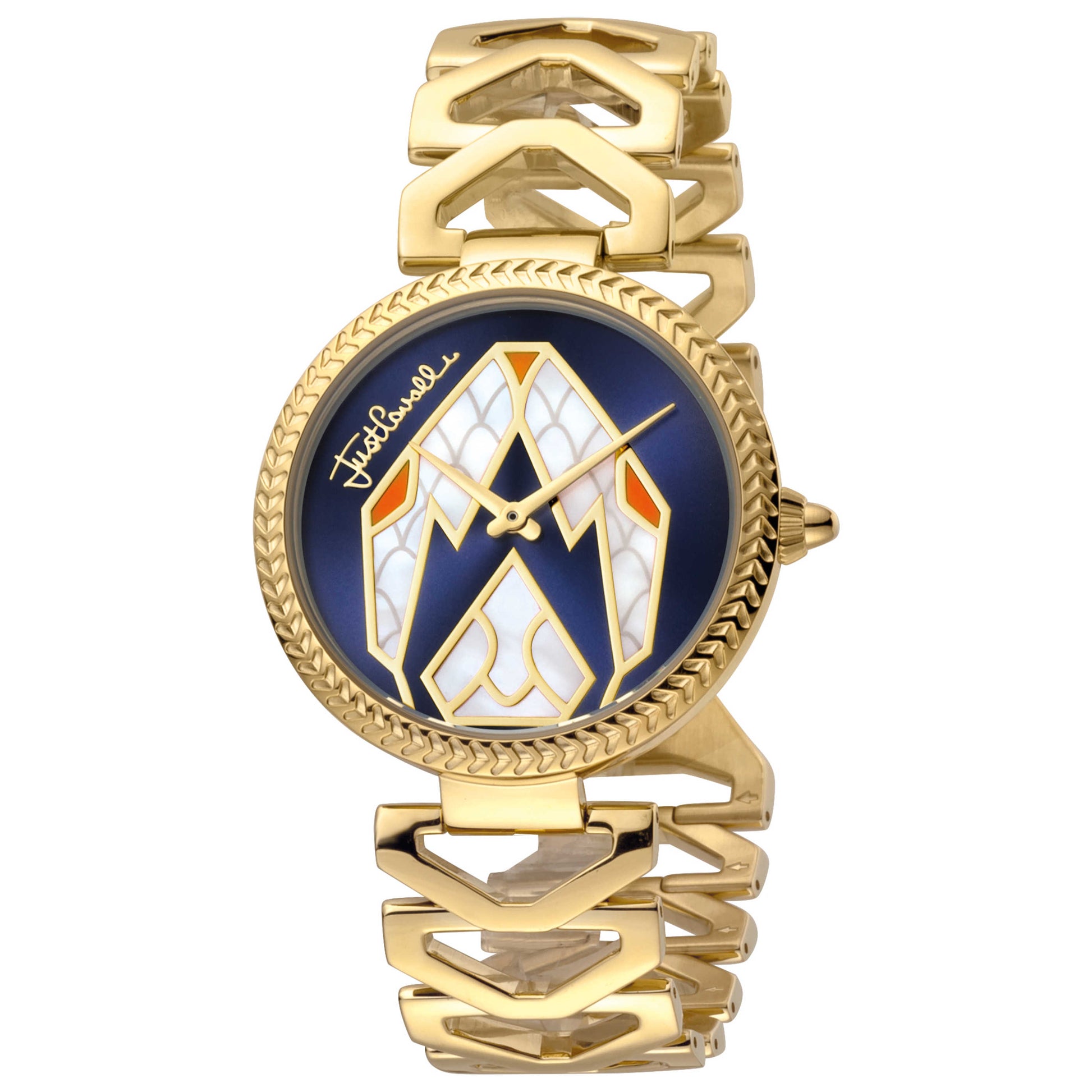 Front view of Just Cavalli Magnifica Women's Quartz Watch JC1L045M0075