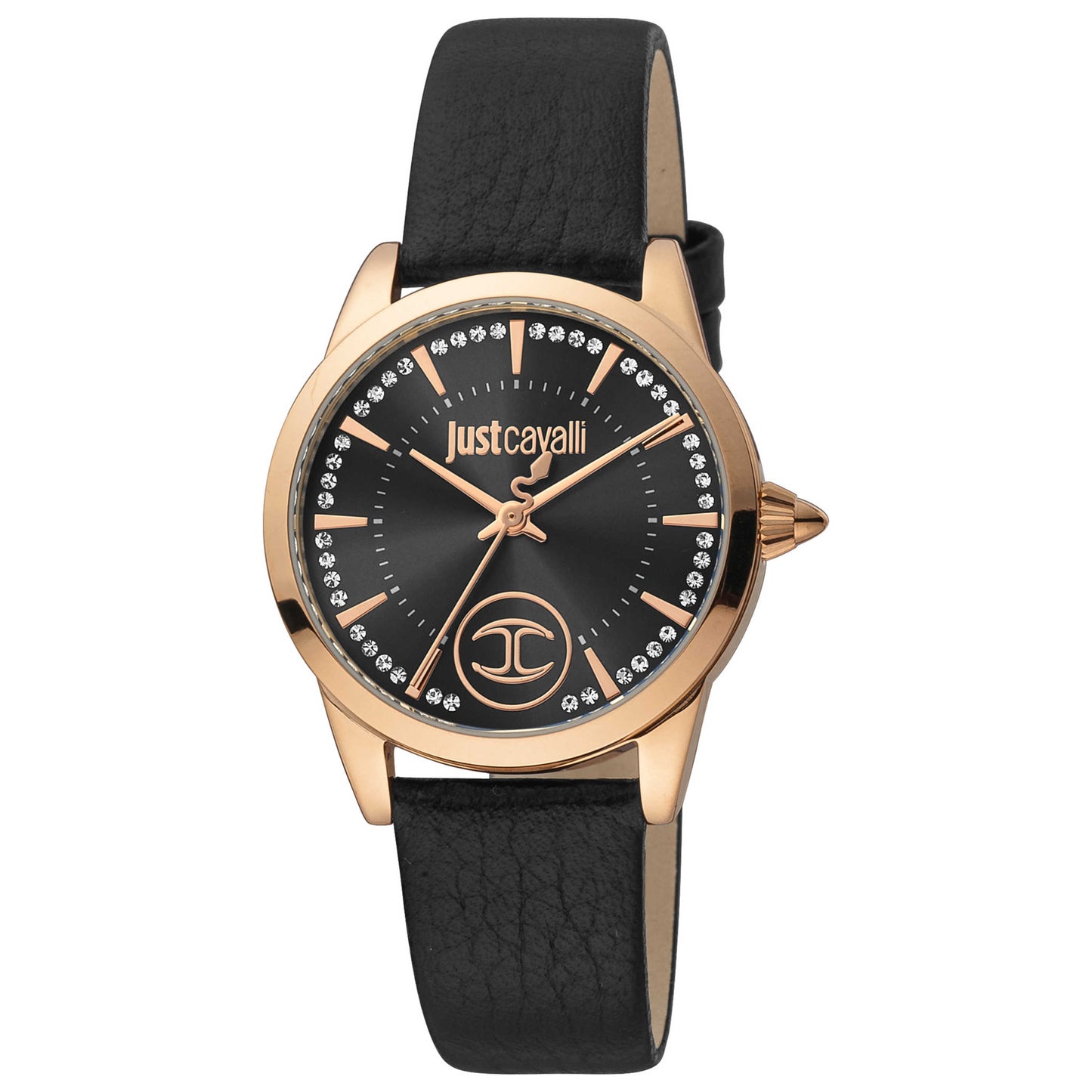 Front view of Just Cavalli Glam Chic Women's Quartz Watch JC1L087L0235