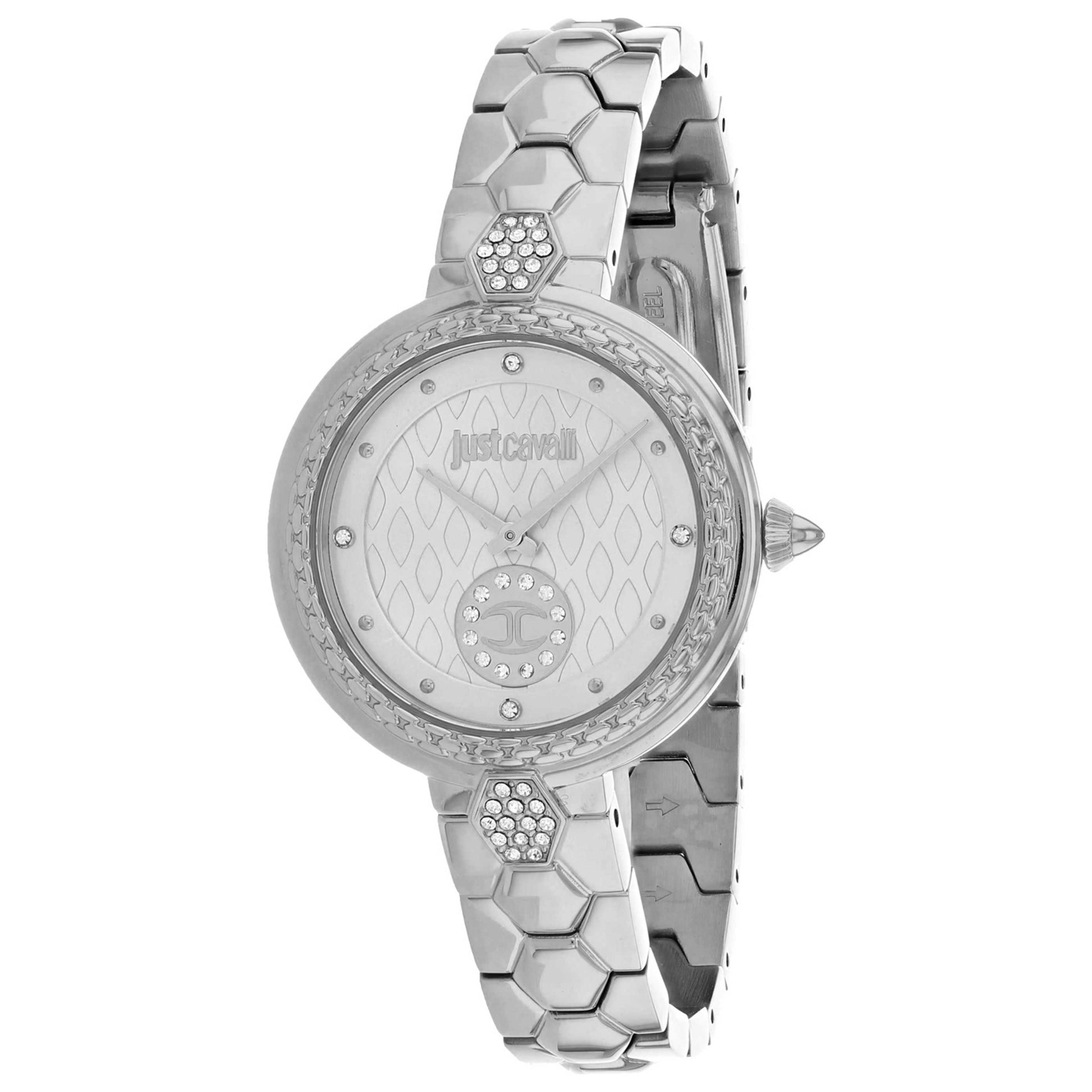 Front view of Just Cavalli Classic Set Women's Quartz Watch JC1L128M0055
