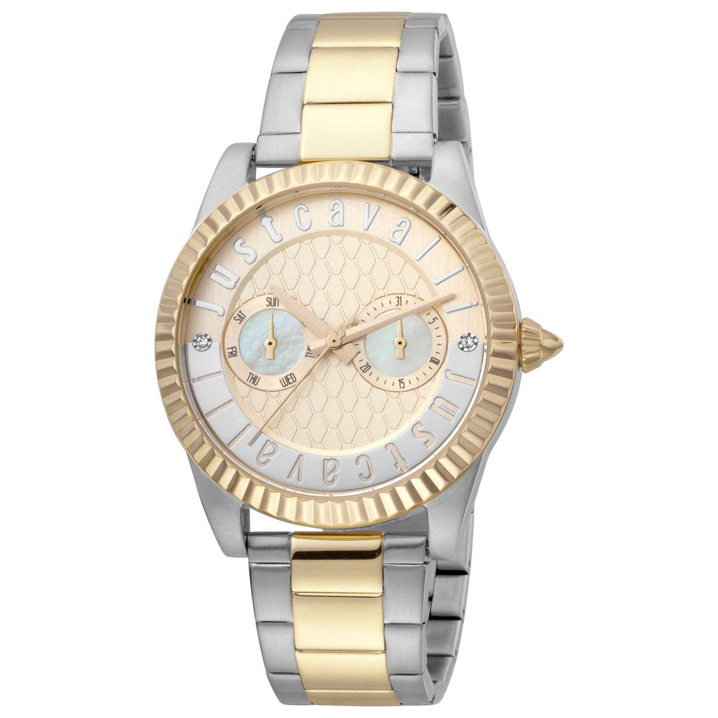 Front view of Just Cavalli XL Women's Quartz Watch JC1L142M0095