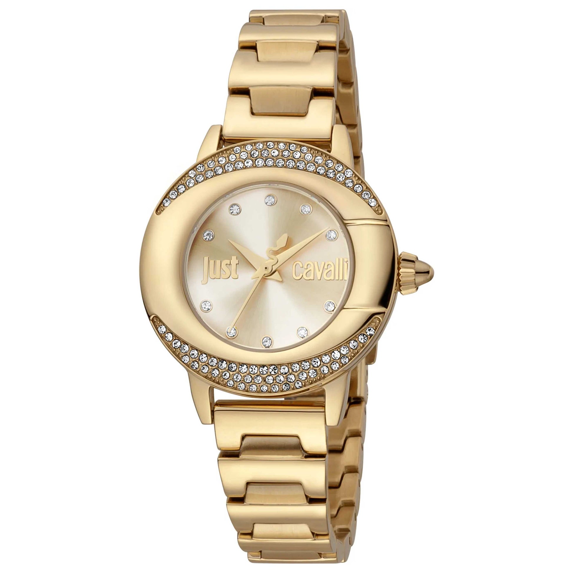 Front view of Just Cavalli Glam Chic Women's Quartz Watch JC1L150M0055