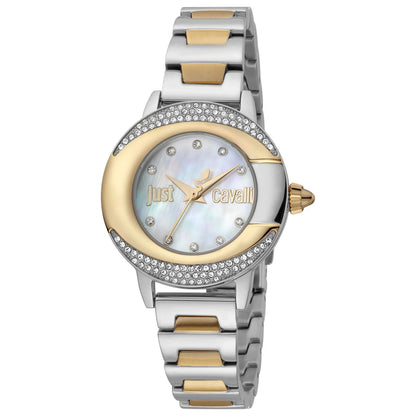 Front view of Just Cavalli Glam Chic Women's Quartz Watch JC1L150M0085