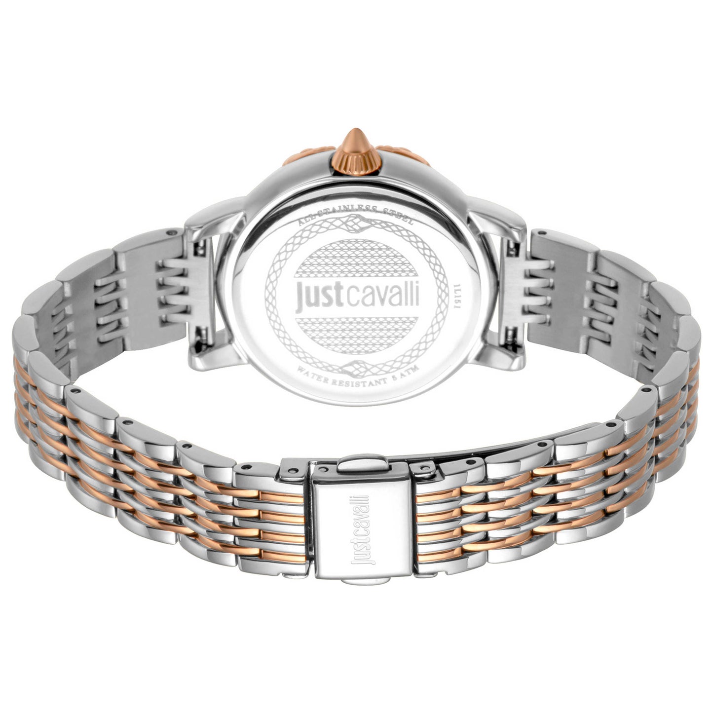 Back view of Just Cavalli Glam Chic Women's Quartz Watch JC1L151M0705