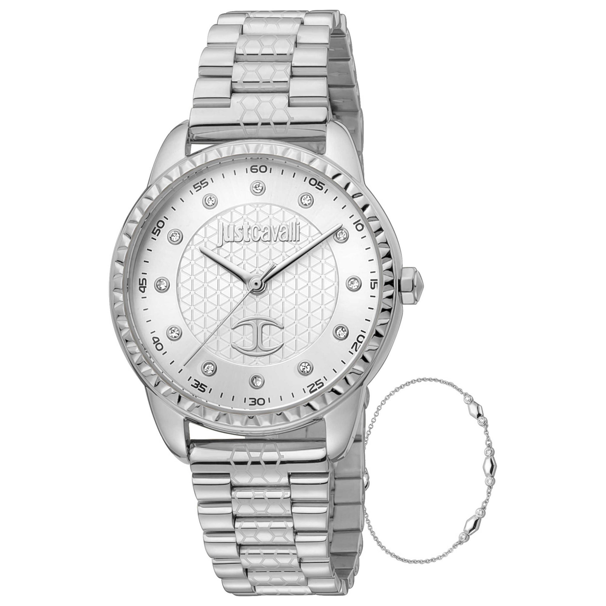 Front view of Just Cavalli SET Women's Quartz Watch JC1L176M0045