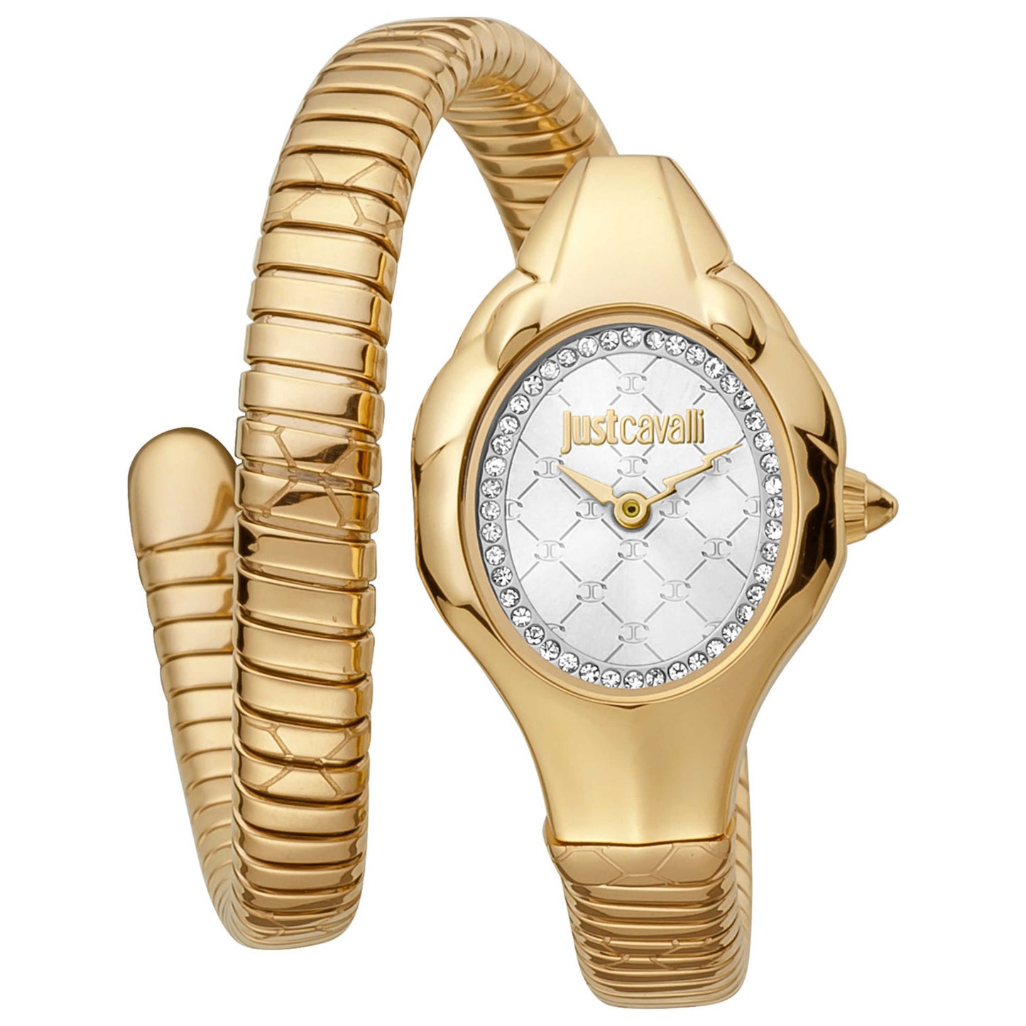 Front view of Just Cavalli Serpente Women's Quartz Watch JC1L186M0035