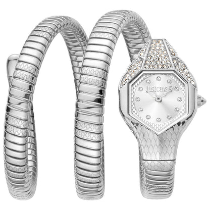 Just Cavalli Signature Snake Glam Evo 7 Doppio Women's Quartz Watch JC1L193M0015 - Image #2