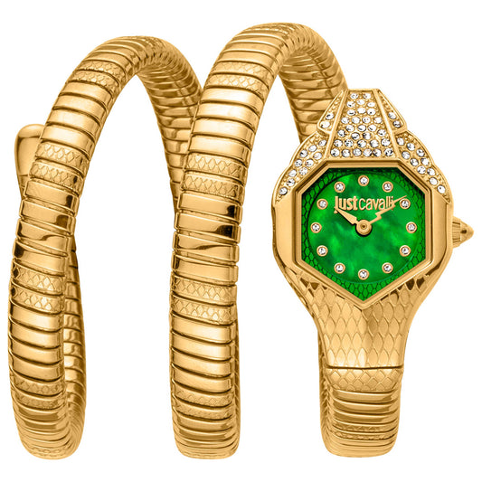 Just Cavalli Signature Snake Glam Evo 7 Doppio Women's Quartz Watch JC1L193M0035 - Image #2