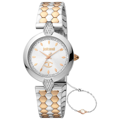 Front view of Just Cavalli Glam Chic Women's Quartz Watch JC1L194M0095