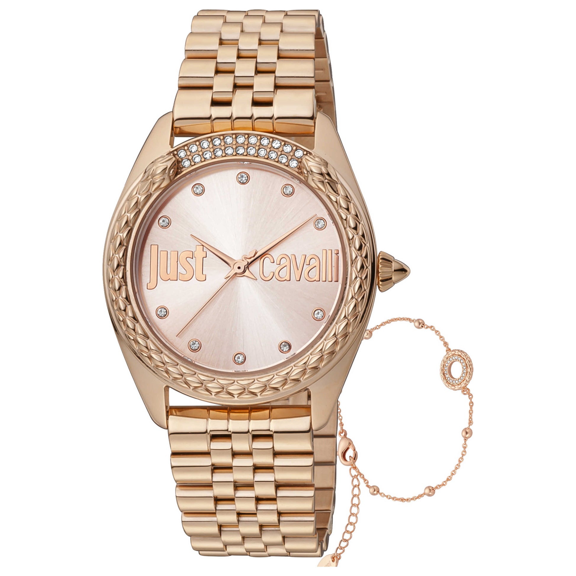 Front view of Just Cavalli Animalier Women's Quartz Watch JC1L195M0085