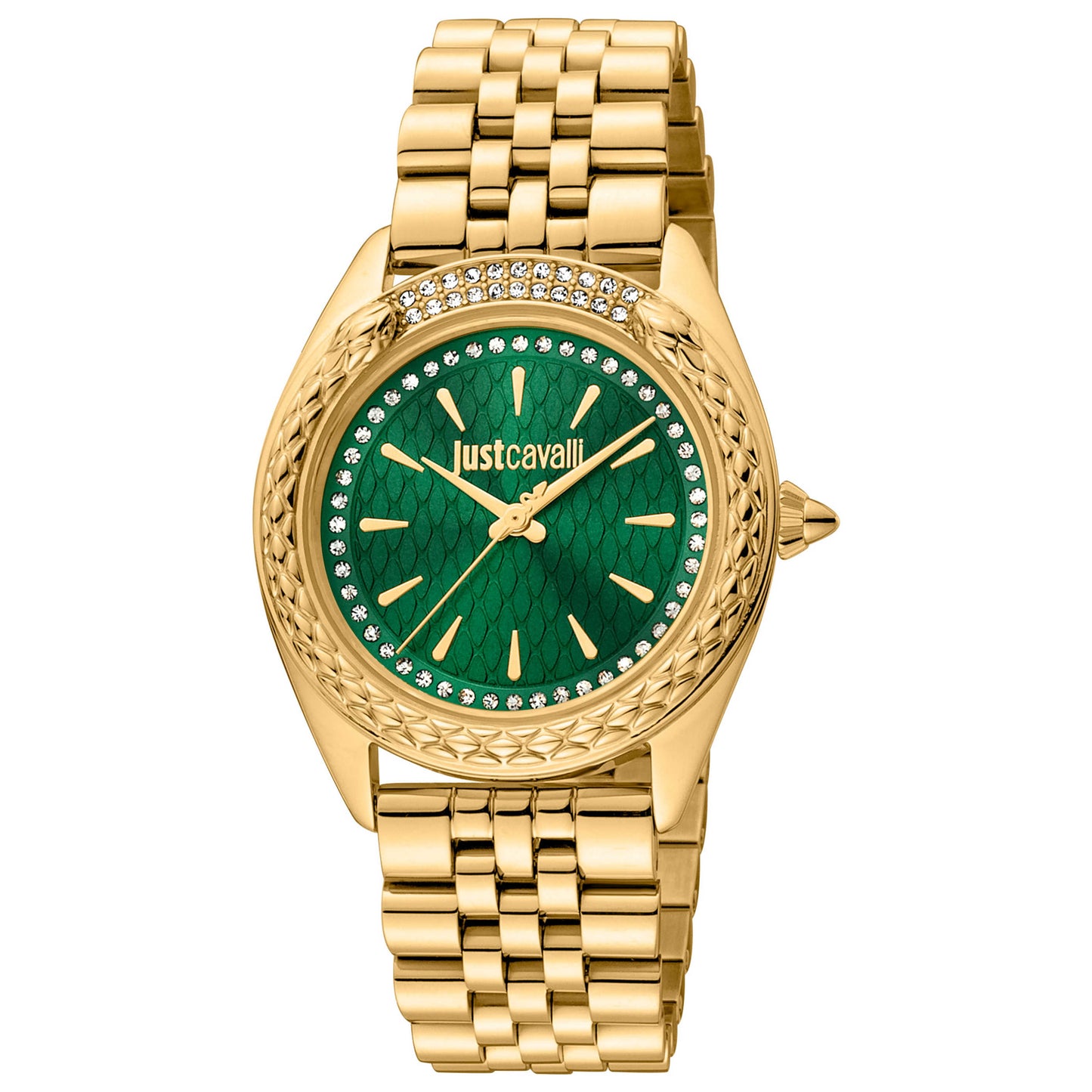 Front view of Just Cavalli Animalier Women's Quartz Watch JC1L195M0365