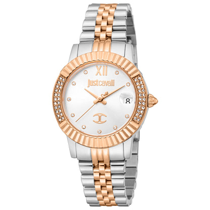 Front view of Just Cavalli Glam Chic Women's Quartz Watch JC1L199M0075
