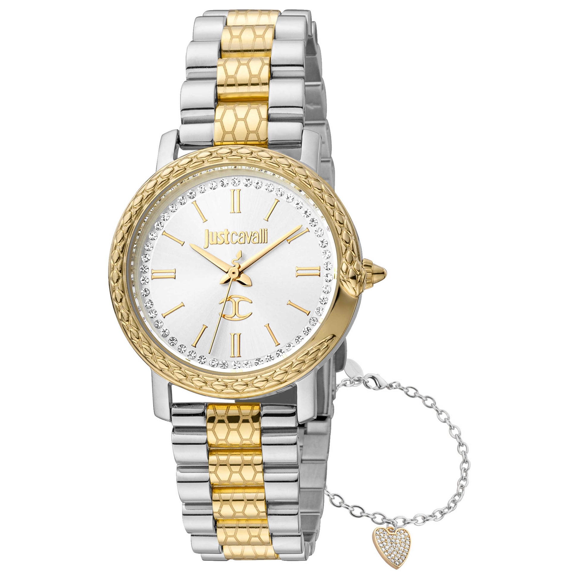 Front view of Just Cavalli SET Donna sempre Women's Quartz Watch JC1L212M0095