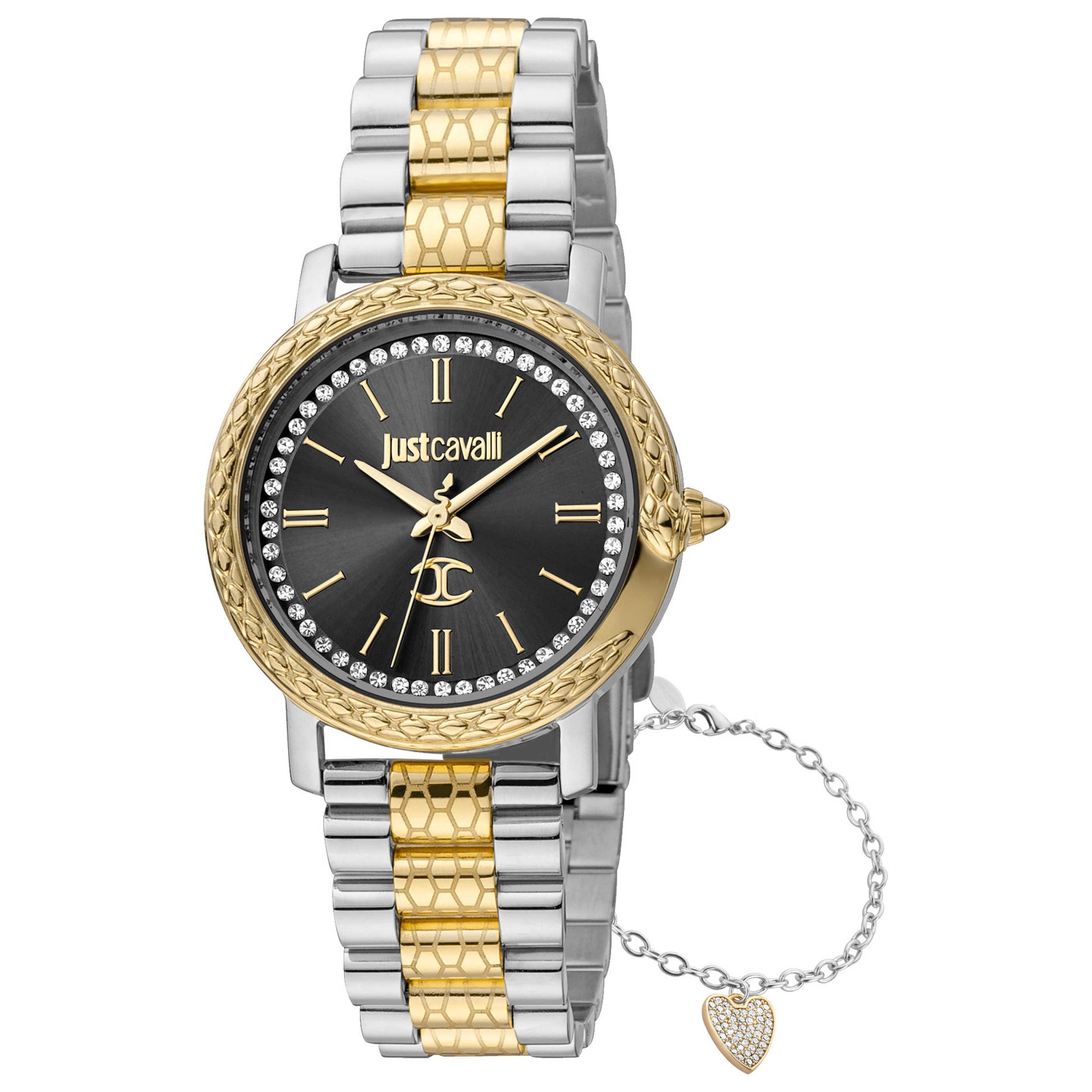Front view of Just Cavalli SET Donna sempre Women's Quartz Watch JC1L212M0105