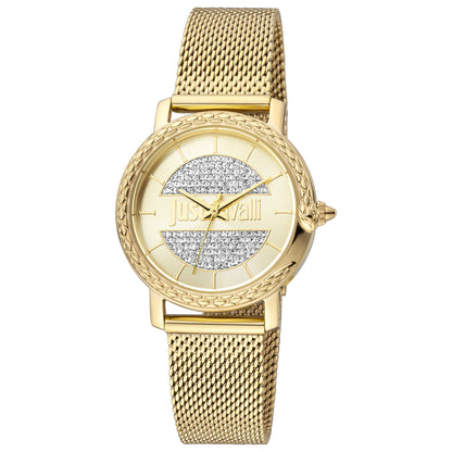 Front view of Just Cavalli Animalier Brillante Women's Quartz Watch JC1L212M0235