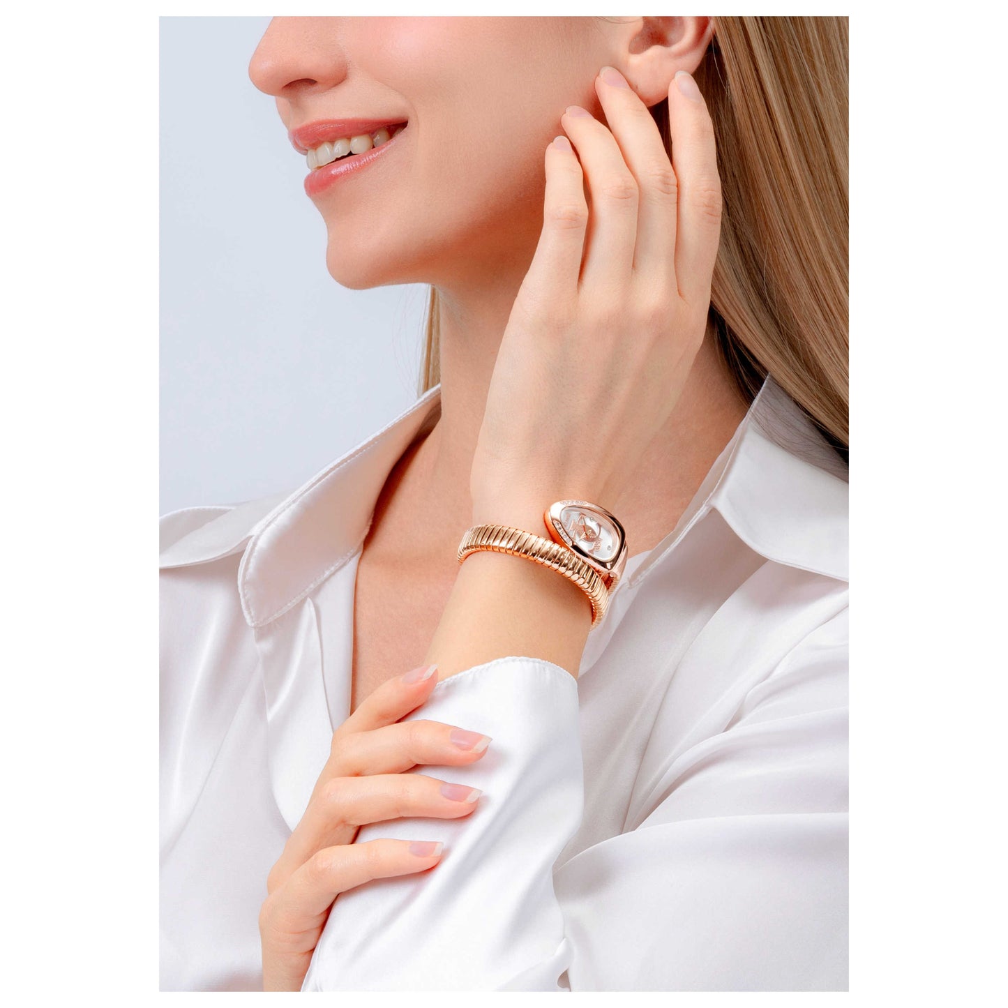 Just Cavalli Signature Snake Serpente Logo Women's Quartz Watch JC1L227M0055 - Image #5