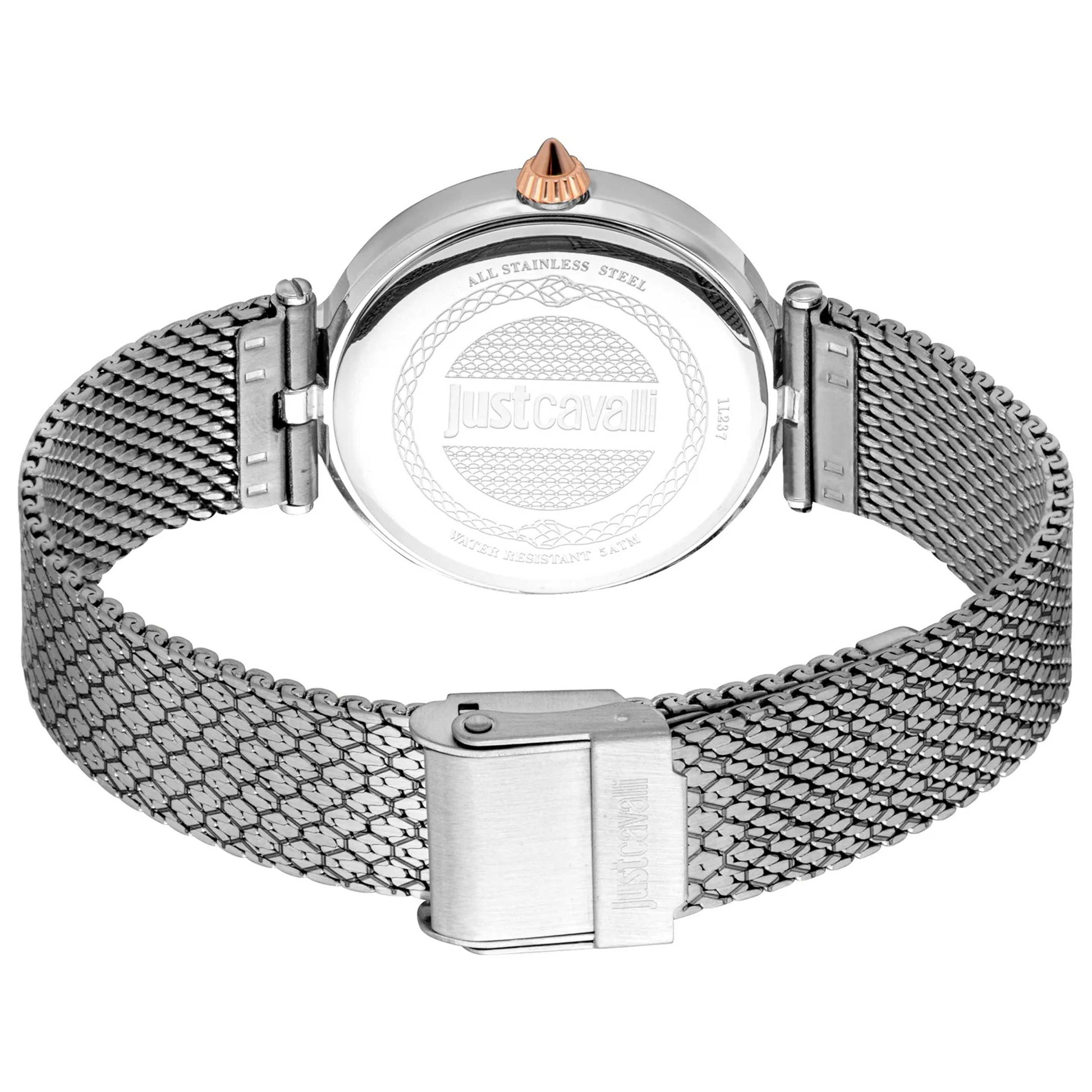 Back view of Just Cavalli Animalier Women's Quartz Watch JC1L237M0095