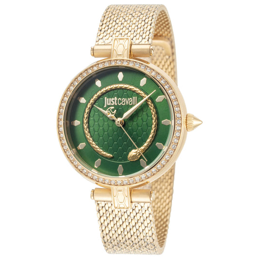 Front view of Just Cavalli Glam Chic Women's Quartz Watch JC1L240M0035