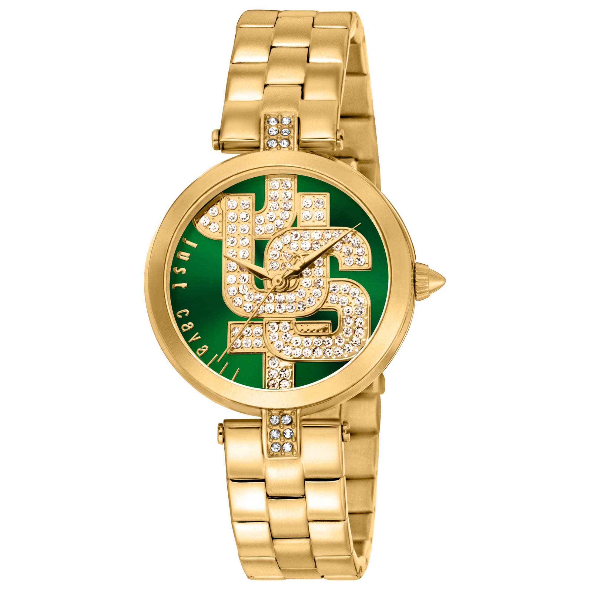 Front view of Just Cavalli Glam Chic Women's Quartz Watch JC1L241M0065