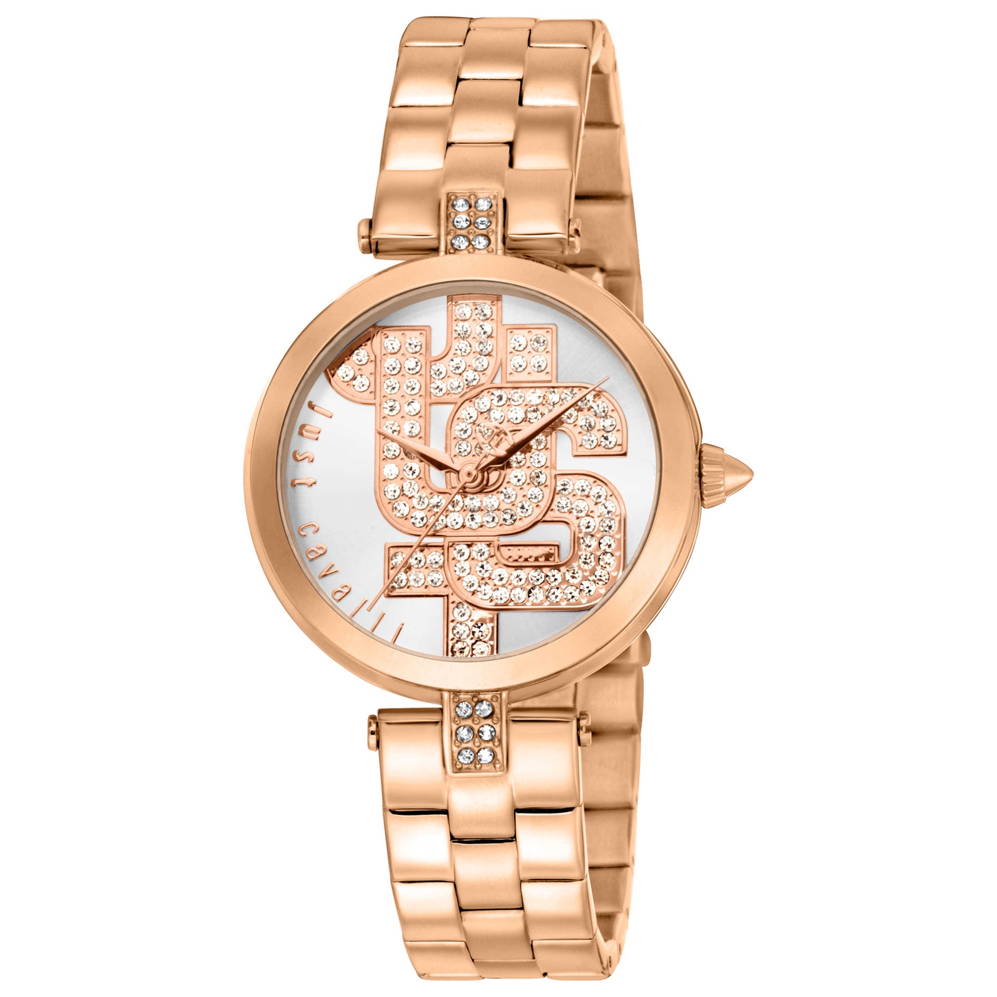 Front view of Just Cavalli Glam Chic Women's Quartz Watch JC1L241M0075
